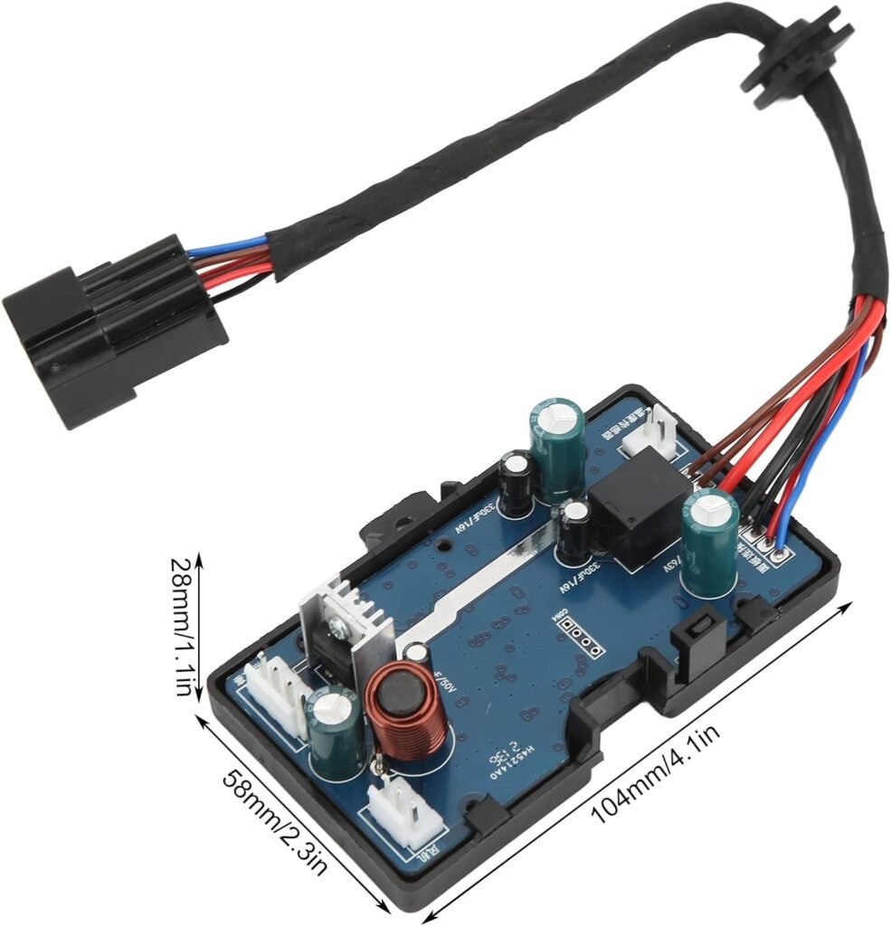 Heater Control Board, ABS and Metal Parking Heater Control Motherboard Plug and Play for 12V 24V 3kW 5kW Heater Air Conditioning and Heating Controls